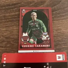 【北海道コンサドーレ札幌】デジタルカードコレクションステッカー　菅野孝憲