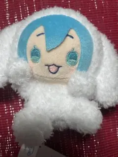 初音ミク×シナモロール　ぴょこぴょこマスコット
