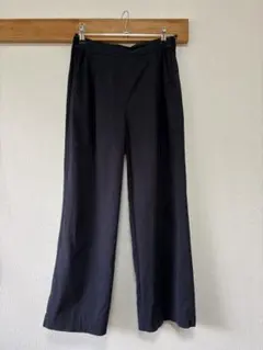 アーバンリサーチ レーヨンコットンイージーパンツ ネイビー