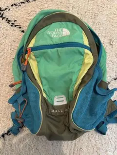 ノースフェイス キッズ　リュック　緑　黄緑　スモールデイ