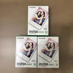 FUJIFILM instax mini インスタントフィルム 3箱セット