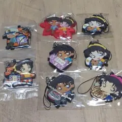 名探偵コナン ラバーストラップ ラバスト まとめ売り 服部平次 遠山和葉 セット