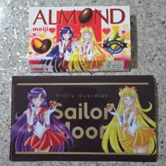 明治×セーラームーン　　　外箱　マルチケース