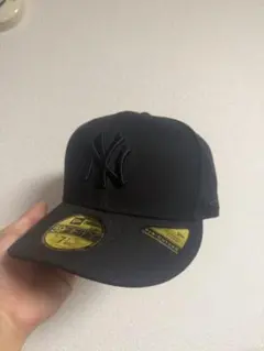 New Era 59FIFTY ブラックキャップ 7 1/4