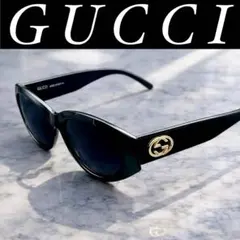 GUCCI archive サングラス シルバーサイドロゴ y2k ブルー - メルカリ