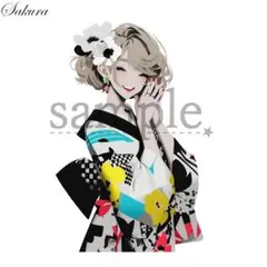 【SA-340】Sakura＊オリジナル♡人物ステッカー