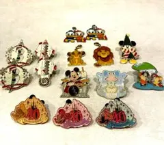 ディズニー 40周年記念BBB ピンバッジセット