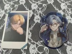 にじさんじウィンターデートチェキ風カード、クリアステッカー