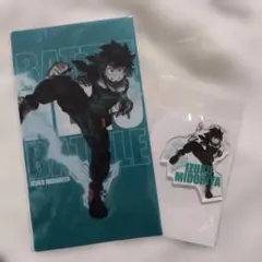 【セット販売のみ】緑谷出久 ミニクリアファイル＆アクリルキーホルダーセット