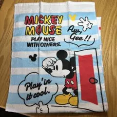 【新品未使用】ミッキーマウス フェイスタオル　第一生命