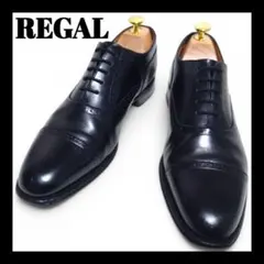 REGAL ストレートチップ 内羽根 ビジネス 02DR 黒 24.5 革靴のサムネイル