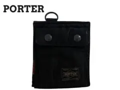 【現行品なし/廃盤品】ポーター タンカー 二つ折り財布 622-78168 黒