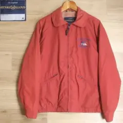 HENRI LLOYD ジップアップジャケット ジャンパー ブルゾン 刺繍 M