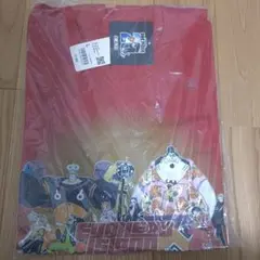 【ユニクロ】ONEPIECEプリント Tシャツ Lサイズ　ダークオレンジ