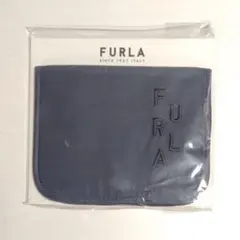FURLA フルラ 抗ウィルス加工 マスクケース〈紺〉【新品未使用】