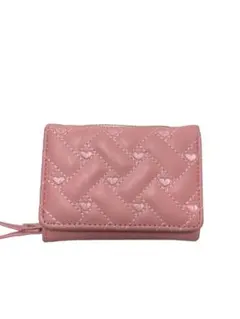 ピンク キルティング 財布