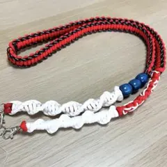 パラコードスマホショルダーストラップ　ショルダーバッグのかけ紐にも