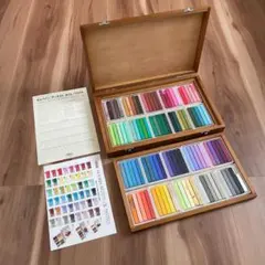 HOLBEIN　ホルベイン アーチスト オイルパステル 100色セット 木箱入のサムネイル