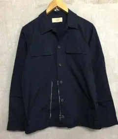 未使用！上質！メゾンフラネール　ウール　38　 イタリア製　バーガンディ my beautiful landlet - PECOLAMB DOUBLE BEAVER WOOL HI-NECK ZIP