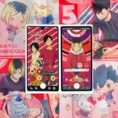 【ハイキュー】《音駒》〈孤爪研磨｜黒尾鉄朗〉ポーチ2種｜カード2枚（おまけつき）