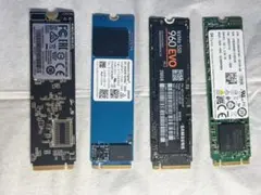 【動作確認済】M.2 SSD 4枚セット