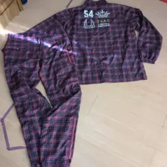 【FLAT GOLF】 ハーフジップ プルオーバー上下セット 　LL