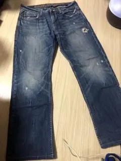 ★希少★アメリカンイーグル　ダメージ加工デニム　値下げ❗️