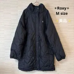 Roxy ロキシィ　キルティング　中綿ダウンコート　ブラック　美品