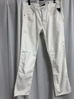 REPLAY メンズ パンツ ホワイト スリムフィット デニム 32