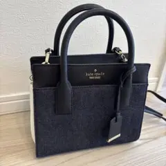 【新品未使用】kate spade キャメロンストリート デニムバッグ