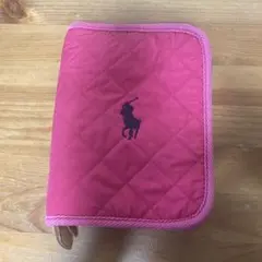 Ralph Lauren 母子手帳ケース ピンク キルティングのサムネイル