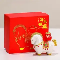 馬 置物 幸運 繁栄 贈り物 正月 午年 ギフト フィギュア オフィス 福袋