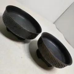 木製 漆塗 高台 菓子鉢 菓子器