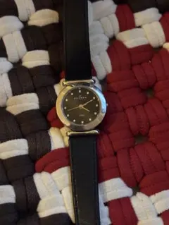 SKAGEN 手巻き時計 ブラック レザーのサムネイル
