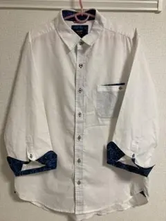 値下げ【美品】ビームスハート　七分袖シャツ　XL