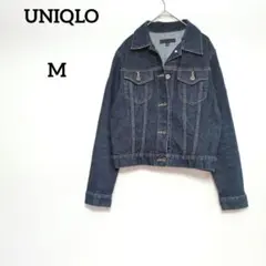 【美品】UNIQLO ユニクロ デニムジャケット Gジャン レディース