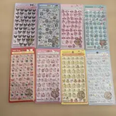 ラスト1/早い者勝ち！ボンボンドロップシールミニサンリオキャラクターコンプ8枚