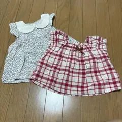 juo 西松屋 ブラウス2枚セット