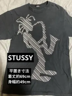 Stussy シャドーマン Tシャツ ブラック 90' ステューシー 黒