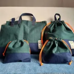 オーダーページ　シンプル入園グッズ　入学準備　　男の子入学セット　入学5点セット