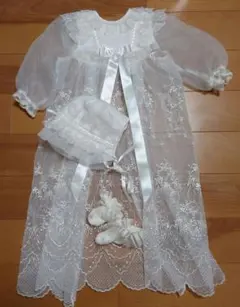 日本製　ベビードレス　赤ちゃんの城　50-70センチ