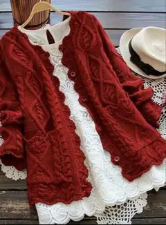 春可愛いカーディガン無地 仕入れ値ギリギリなのでお値下不可です【新品】XL