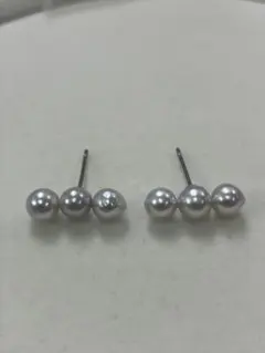 伊勢志摩英虞湾産あこや真珠 19.7mm パールピアス - メルカリ