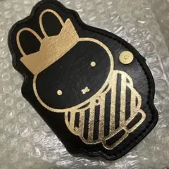 ミッフィー　ダイカット　キーケース　miffy 70th ブラック　限定