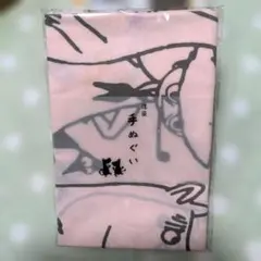 Moomin 注染 てぬぐい B ピンク スナフキンのサムネイル