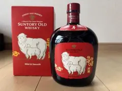 未開栓 箱有 サントリーオールドウイスキー 干支ボトル 酉年 古酒