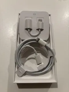 Apple 正規品iphone ライトニングケーブル 純正品 イヤホン変換