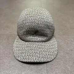 Kangol カンゴール　キャップ　帽子　総柄　ベージュ