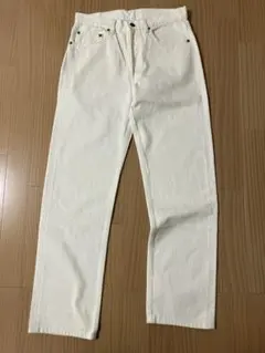 リーバイス501ホワイト　アメリカ製