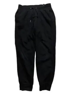 UNIQLO ブラック ジョガーパンツ あったか裏起毛 ユニクロ